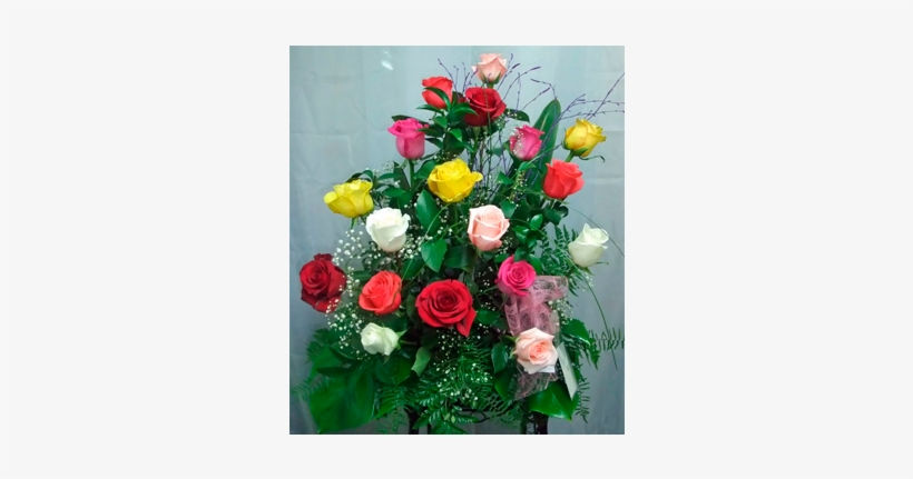 Centro De Rosas Colores - Rosas De Colores, transparent png download