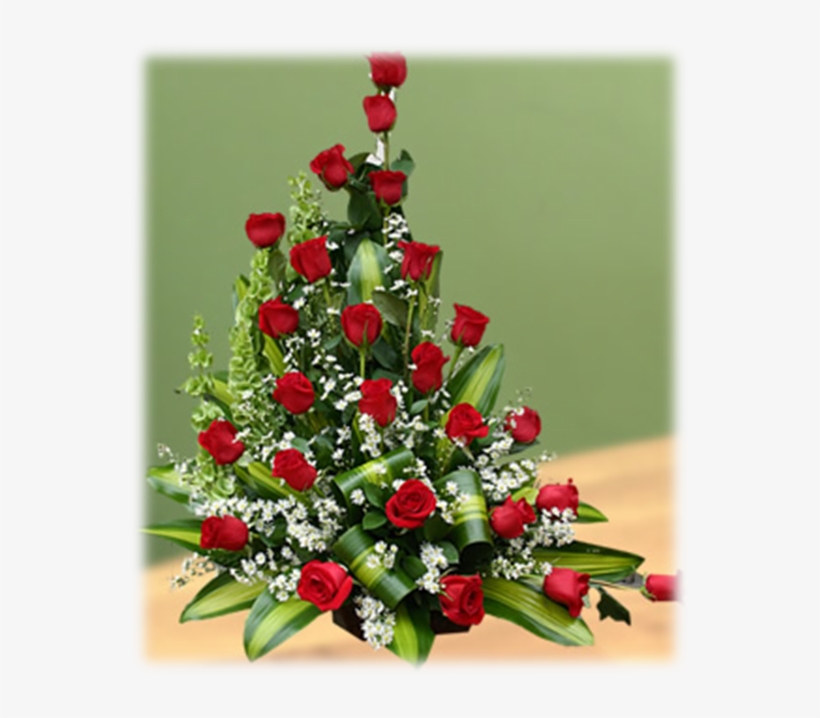 Arreglo Grande De Rosas - Fresh Flower Arrangement With Rose, transparent png download