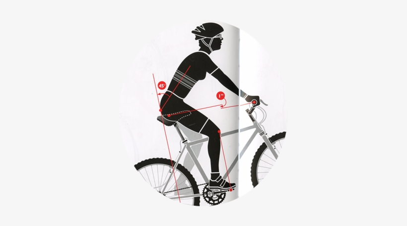 Dashed And Dotted Lines - Cyclo-cross Bicycle, transparent png download