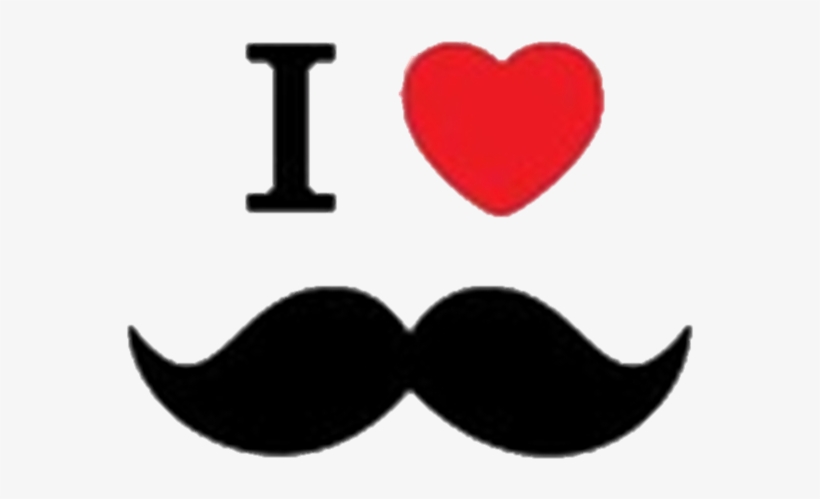 Moustache Clipart Mooch - Love Mustache, transparent png download