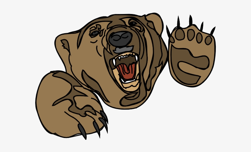 Angry Cartoon Bear Face Images Pictures - Cartoon Angry Bear Png, transparent png download