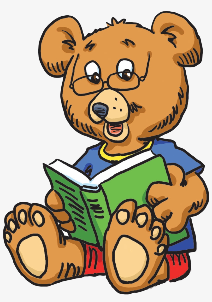 Little Friends Of The Library - Teddy Bear, transparent png download