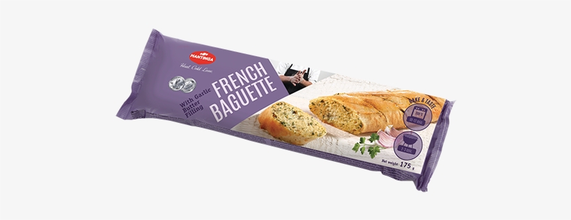 French Baguette With Garlic Butter Filling - Malt Loaf, transparent png download
