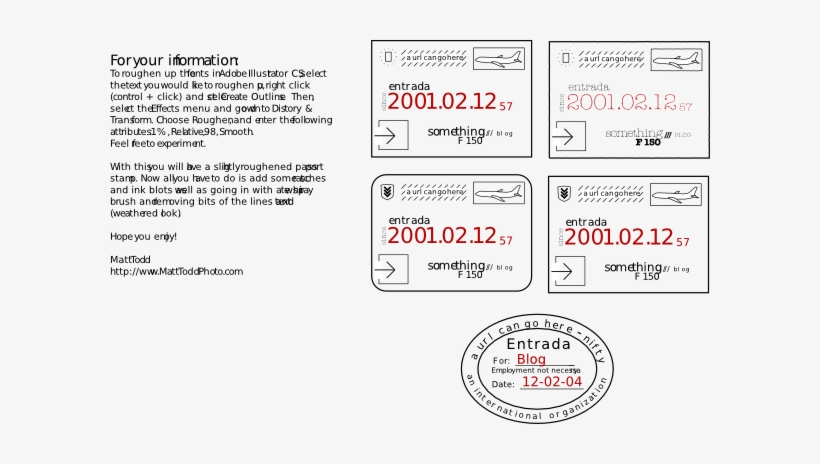Free Vector Collection Of Passport Stamps Clip Art - Passport Stamps Clipart Png, transparent png download