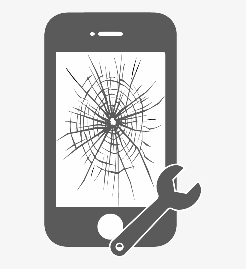 Any Broken Cell Phone Screen Can Be Replaced At Tech - Mobile Phone, transparent png download