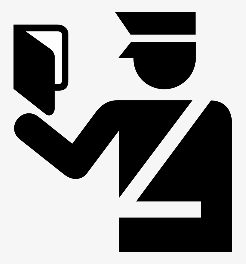 Passport Stamp Clip Art - Immigration Symbol, transparent png download