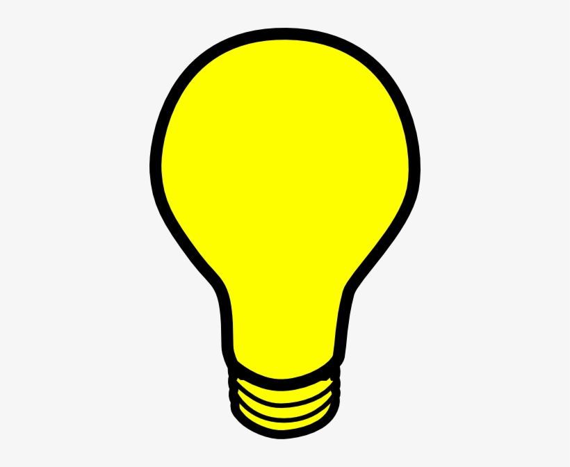 Vector Download Bulb Clip Art At Clker Com Vector - Clip Art Lightbulb, transparent png download