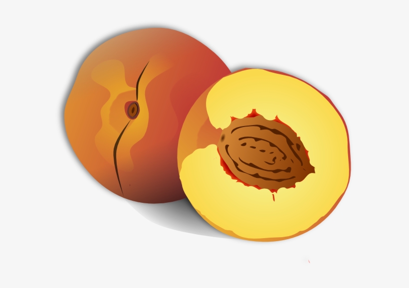 Free Peaches Clipart Free Clipart Graphics Image And - Clipart Peach, transparent png download