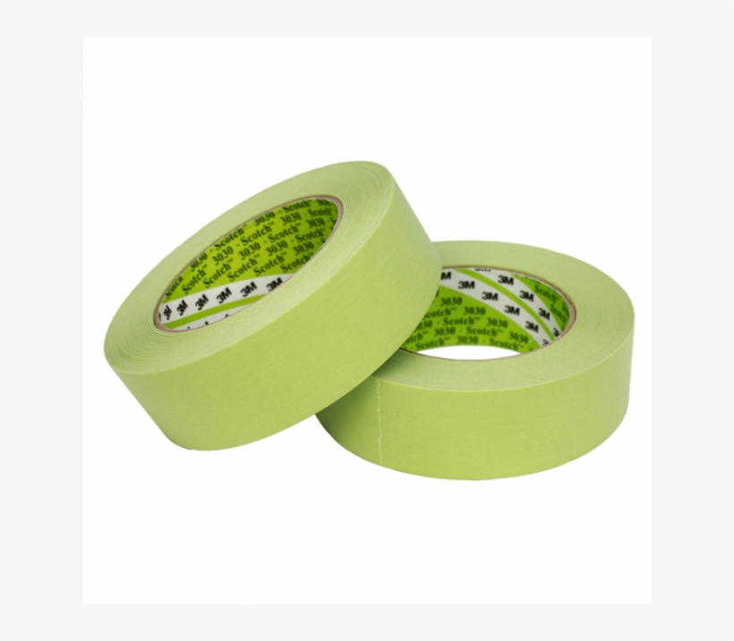 3m 3030 Green Masking Tape 100c 36mm X 50m - Scotch Maskeleme Bandı, transparent png download