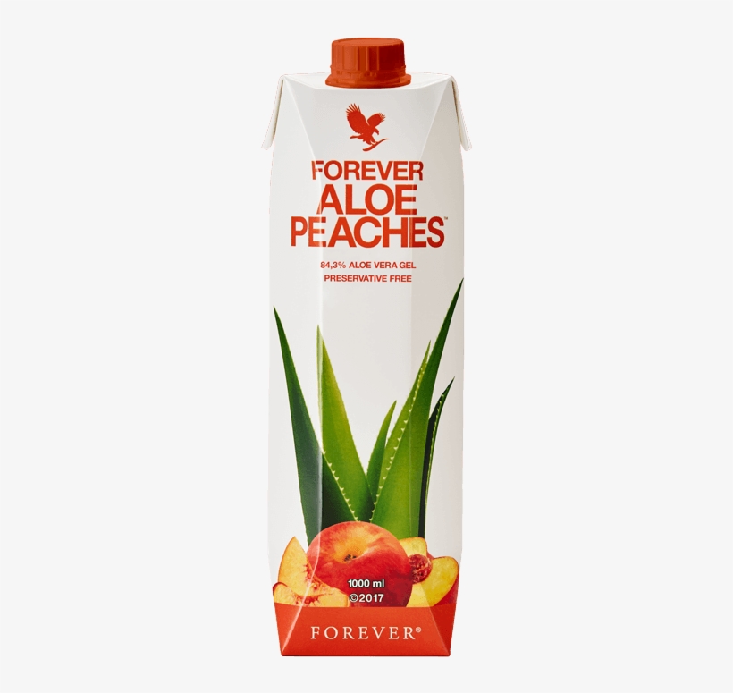 Forever Aloe Bits And Peaches Usa - Forever Living Aloe Peaches, transparent png download