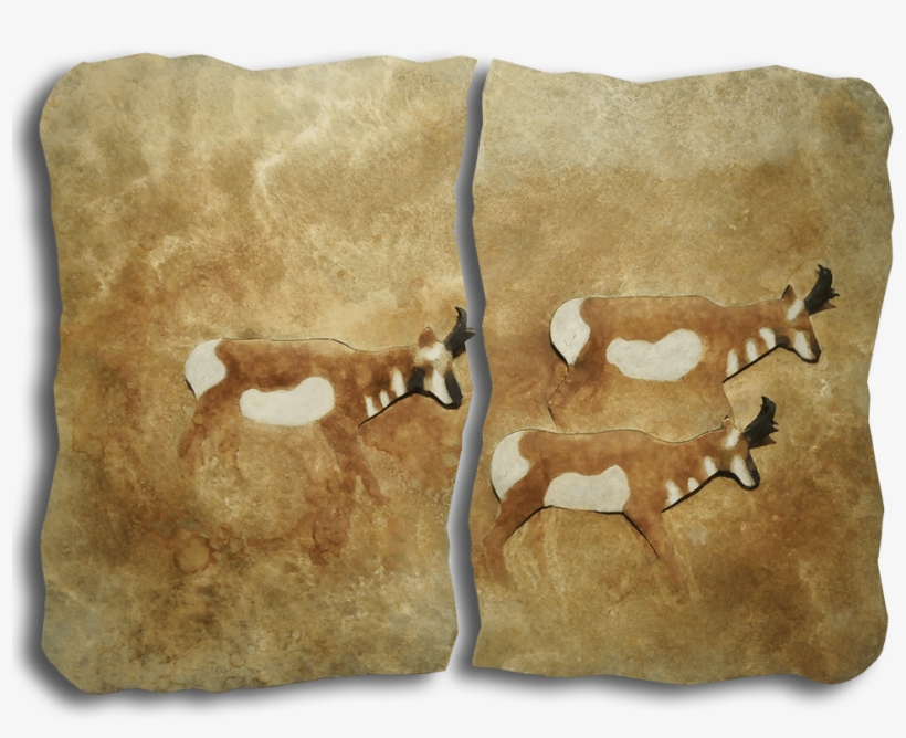 Brent & Luke Lawrence Pronghorn Diptych Exposures International - Pronghorn, transparent png download