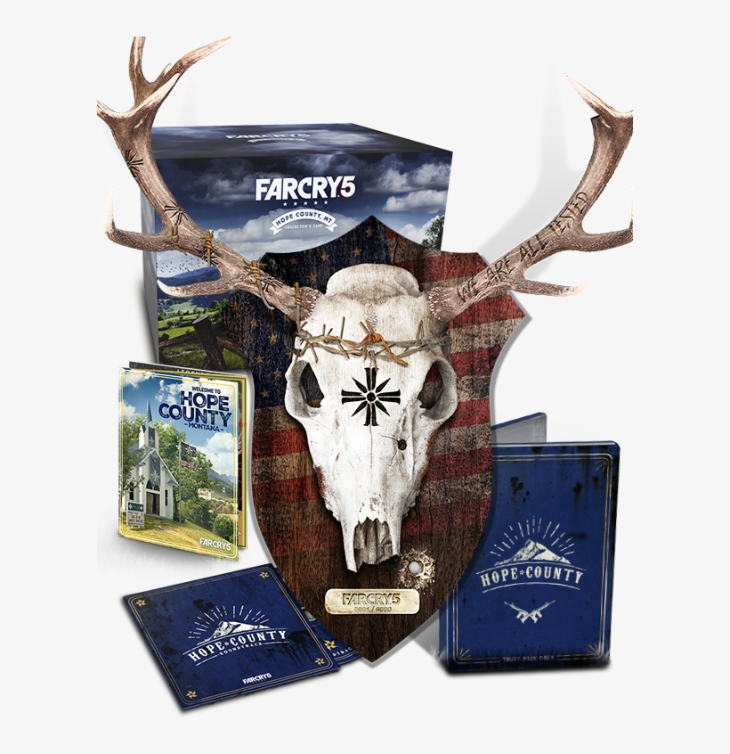In Addition To The Full Set, Many Digital Bonuses And - Far Cry 5 Collectors, transparent png download