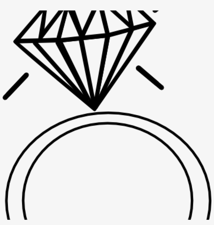 Easter Hatenylo Com Wedding Black And White - Engagement Rings Clipart, transparent png download