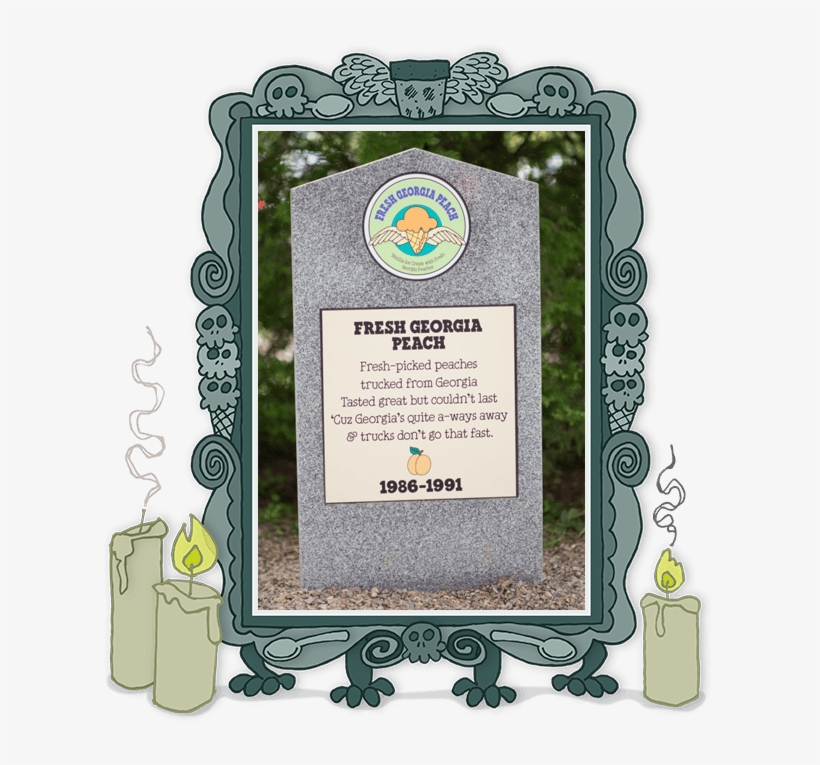 Fresh Georgia Peach - Economic Crunch Ben And Jerry's, transparent png download