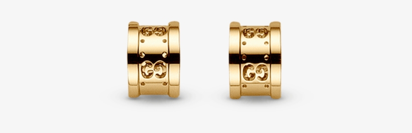 Icon Twirl 18kt Yellow Gold Earrings - Gucci Earrings, transparent png download