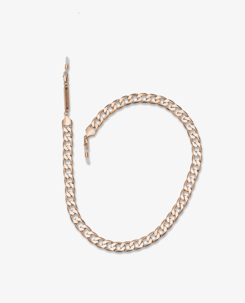 Frame Chain Eyefash Rose Gold - Chain, transparent png download