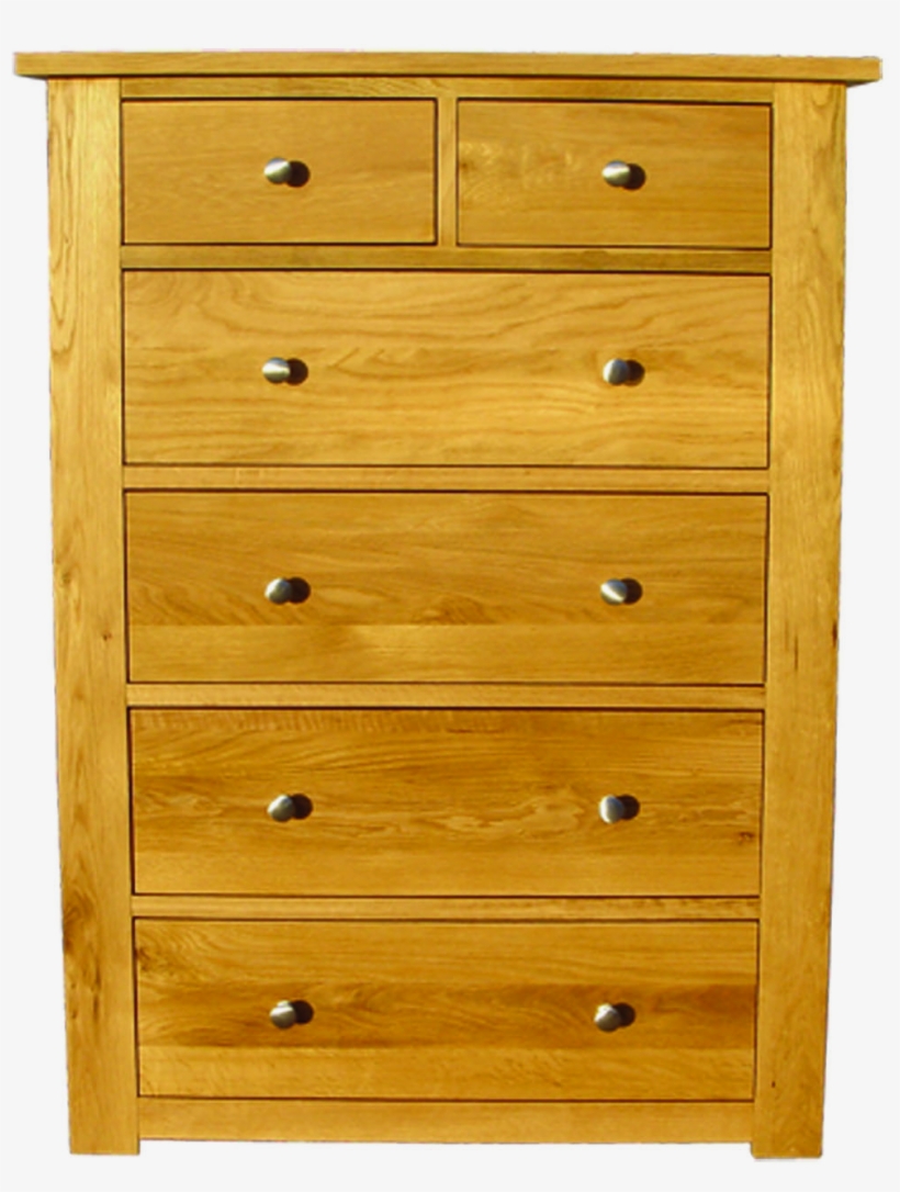 Product Code Oak04-1 - Chest Of Drawers Oak 4 2, transparent png download