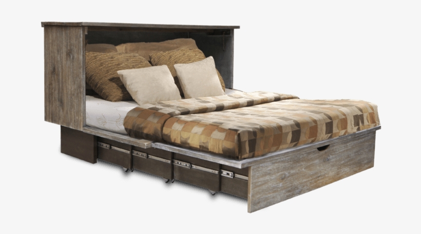 Mjacobs Studio Ash Grey Min - Credenza Bed, transparent png download