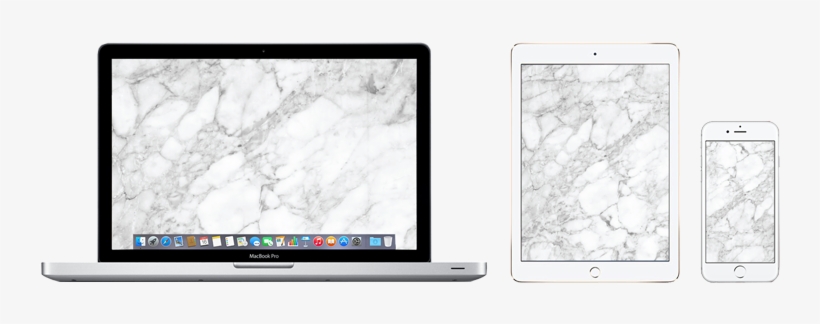 Dress Up Your Tech Devices Marble - Design, transparent png download