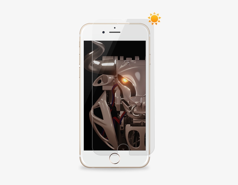 Bull W Hd Glass For Apple Iphone 6 Plus & 6s Plus - Iphone 6 Plus, transparent png download