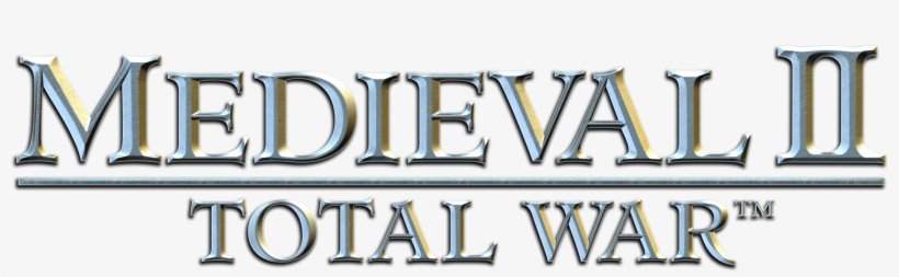 The Indirect Sequel To 2002's Medieval - Medieval 2 Total War Logo, transparent png download