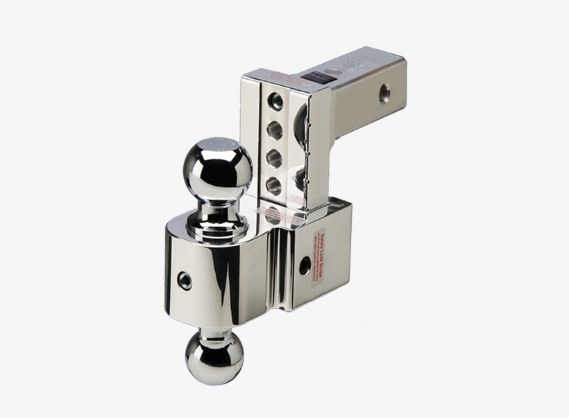 Flash™ Solid Tow Ball Mount - Fastway Dt-stbm6407 Flash Adjustable Solid Tow 4" Drop, transparent png download