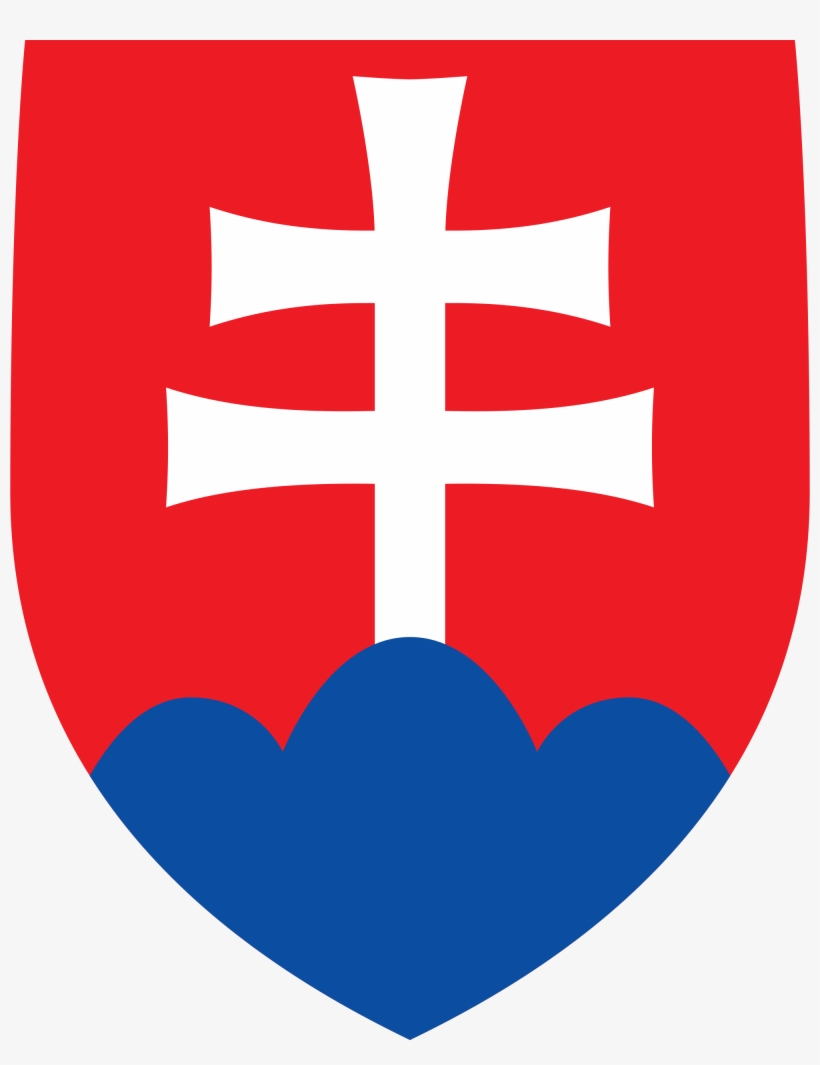 Coat Of Arms Of Slovakia - Slovakia Png, transparent png download