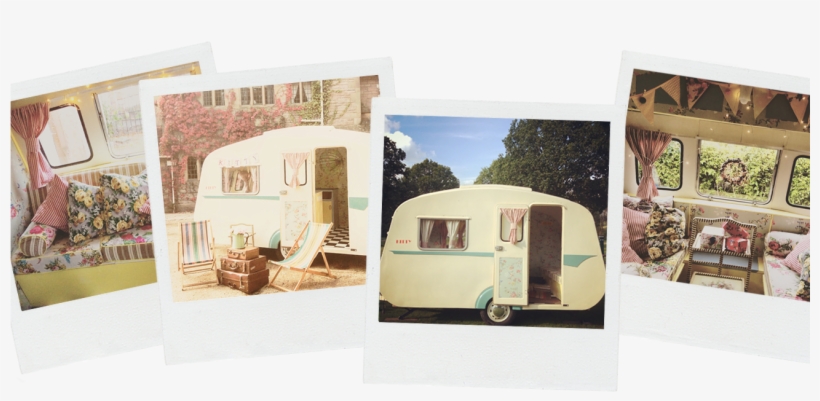 Polaroids - Kitty The Vintage Caravan, transparent png download