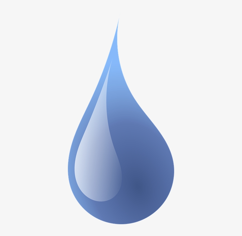 Drop Water Rain - Drop Of Water Png, transparent png download