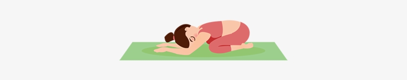 Yoga Postures For Addiction Recovery Child Pose - Pilates, transparent png download