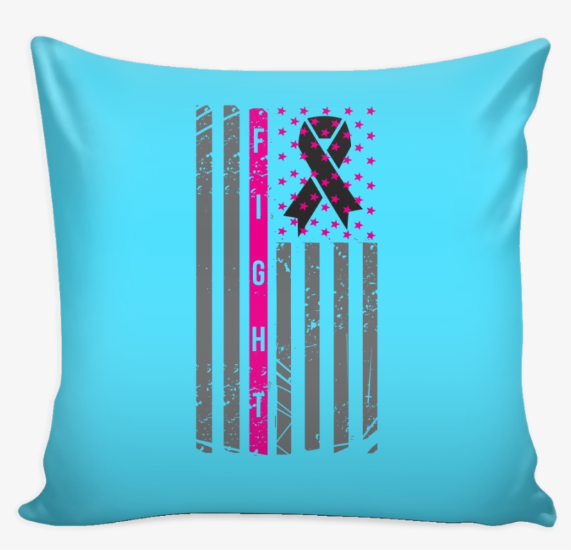Vintage Usa Flag Fight V2 Cool Awesome Unique Breast - Pillow, transparent png download