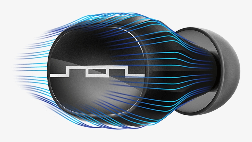 Won't Fall Out - Amps Air Replacement Right Earbud-deep Blue, transparent png download