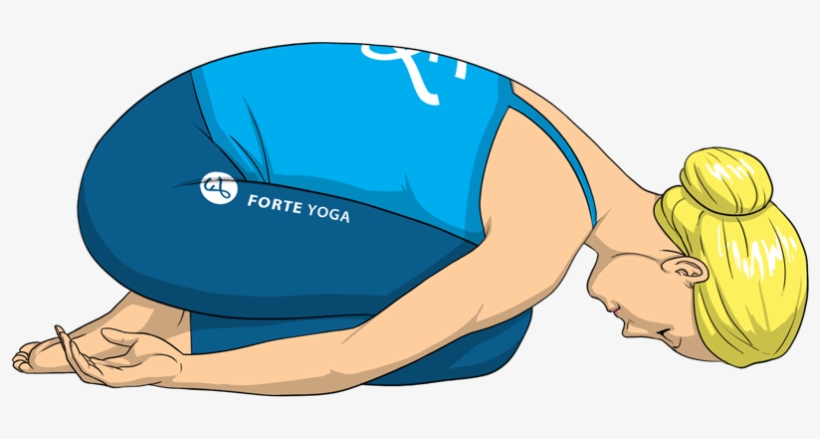 Child Pose Png, transparent png download