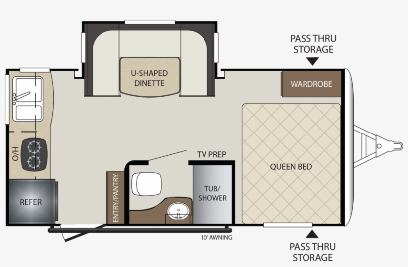 Keystone Rv Dealer Sales In Alberta Bullet Floor Plans - 2019 Keystone Bullet Crossfire 2190ex, transparent png download
