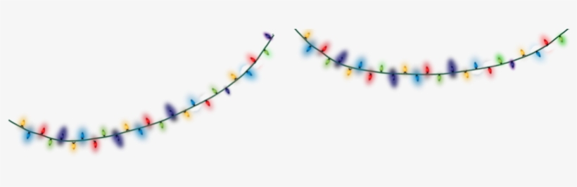 Imágenes De Luces Navideñas - Transparent Christmas Lights Png, transparent png download
