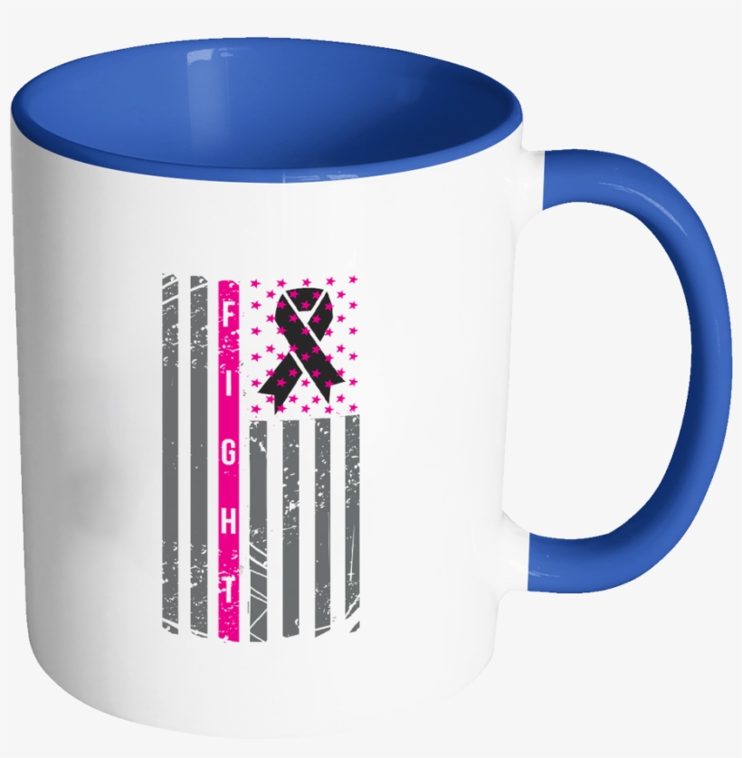 Vintage Usa Flag Fight V2 Cool Awesome Unique Breast - Bible Emergency Numbers Mug - Christian Gifts For Women, transparent png download