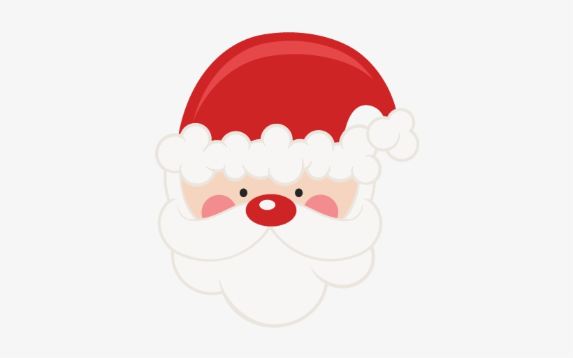 Download Santa Svg Scrapbook Cut File Cute Clipart Files For Cute Santa Face Clipart Png Image Transparent Png Free Download On Seekpng PSD Mockup Templates