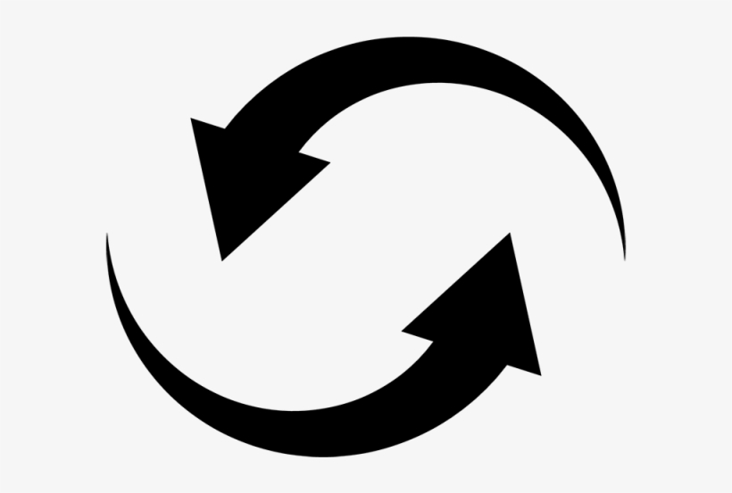 Arrow Icon In Flat Style - Crescent, transparent png download