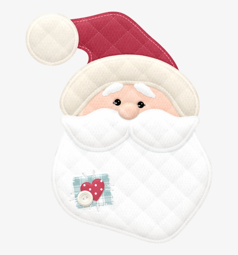Navidad, Decoracion Niños, Moldes, Invierno, Dibujos, - Santa Claus, transparent png download