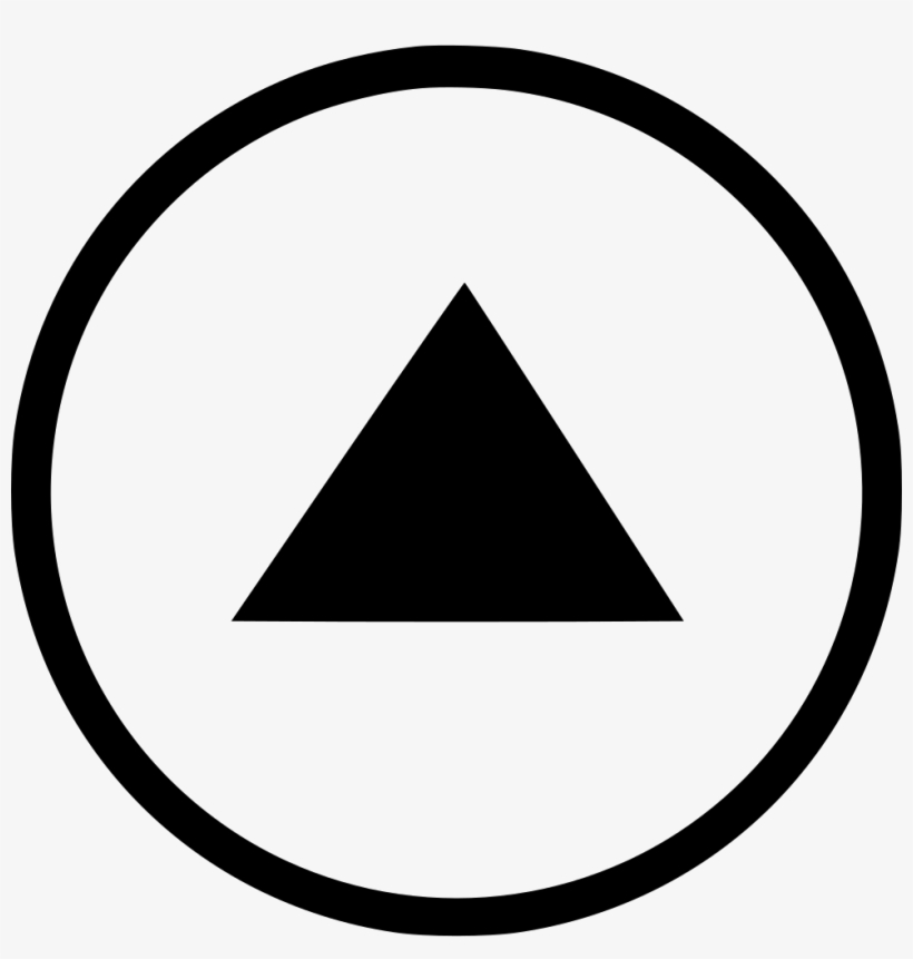 Download Up Triangle Arrow Vector Round Comments - Scalable Vector ...