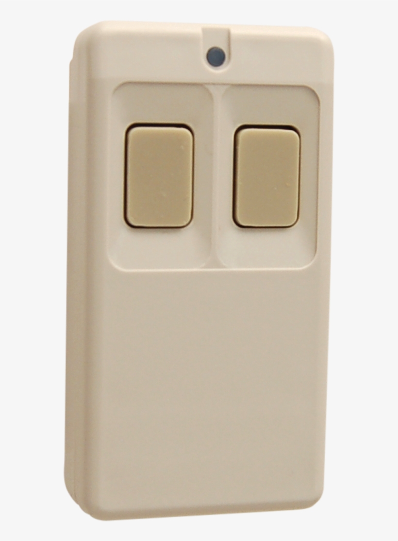 Double-button Necklace Pendant Transmitter - Plastic, transparent png download