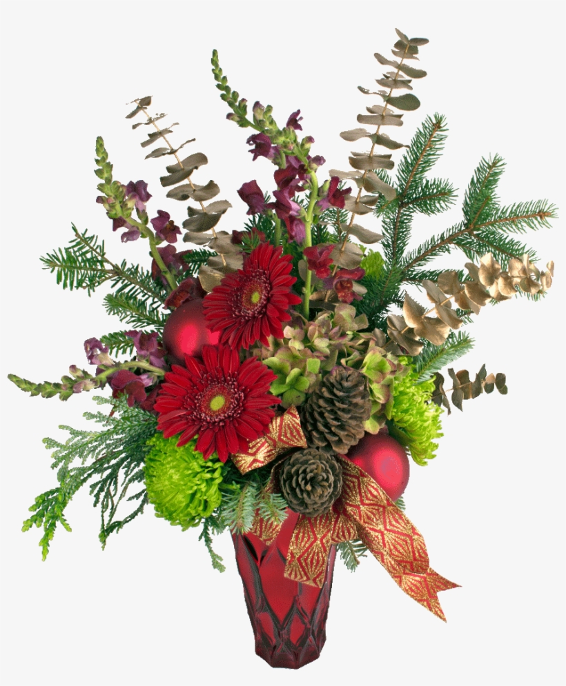Spectacular Holiday Bouquet - Bouquet, transparent png download