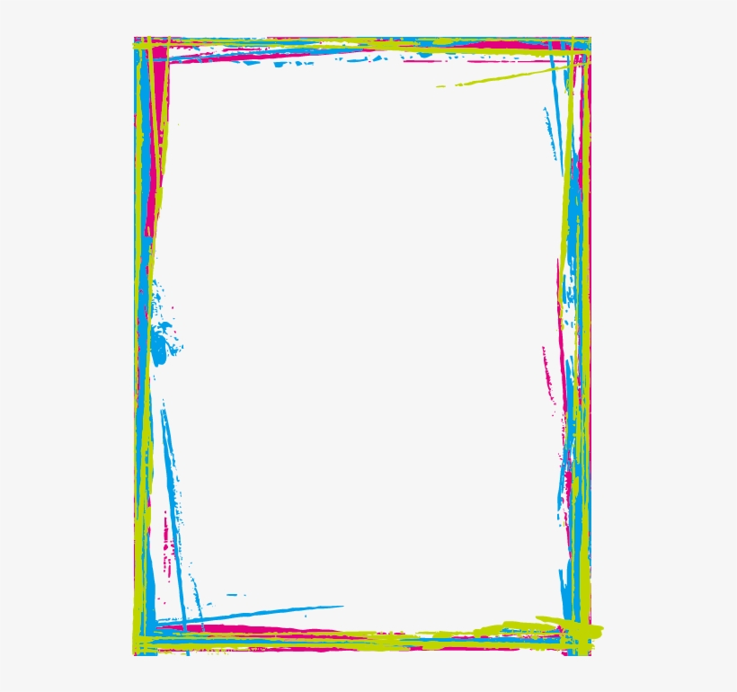 Color, Gold, Inkjet Printing, Square, Angle Png Image - Colorful Border Clip Art, transparent png download
