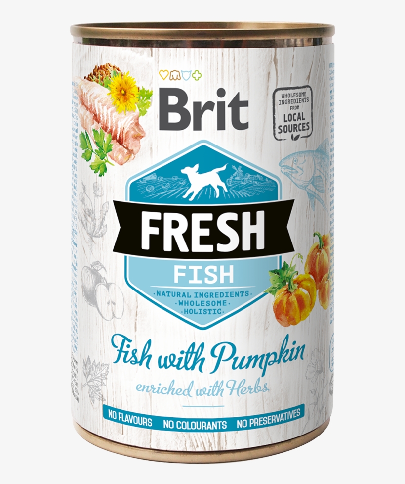 1234 - Brit Fresh Fish With Pumpkin, transparent png download