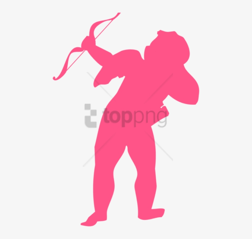 Free Png Love Angel With Arrow And Bow, Emoji, Abstract, - Angel Valentines Png, transparent png download