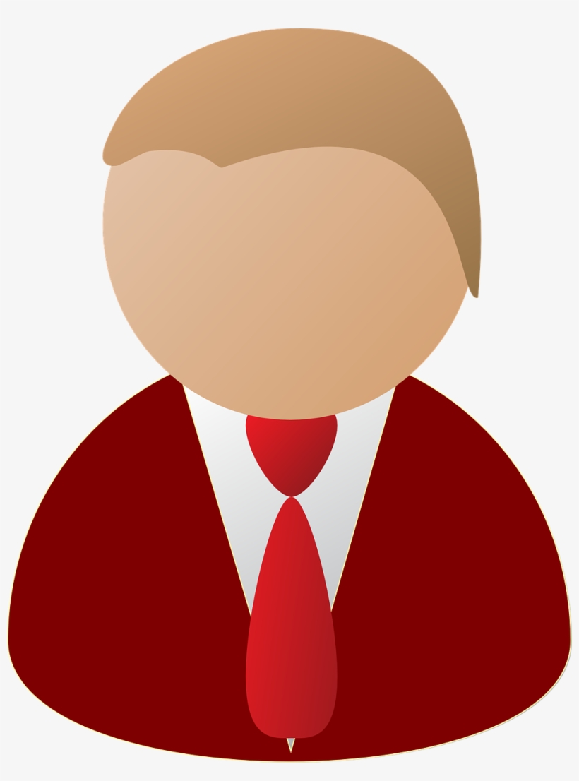 Person Sales Man Tie Avatar Png Image - Transparent Background Business Clipart, transparent png download