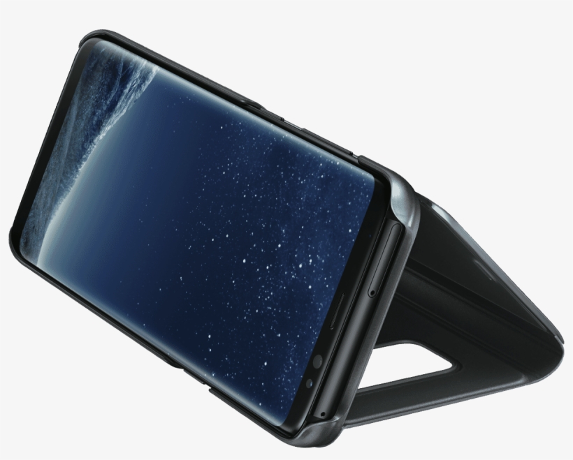 Image Is Loading New Samsung 1091101164 Galaxy S8 Plus - Samsung S8 Clear View Standing Cover, transparent png download