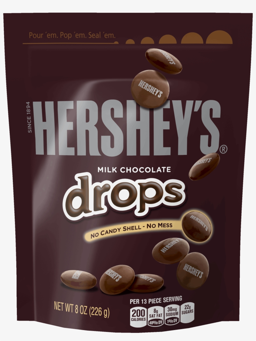 Hershey's Drops Milk Chocolate, transparent png download