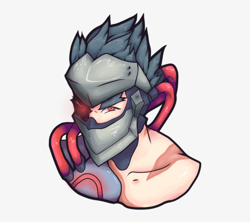 Overwatch By Raambu - Genji Blackwatch Cartoon, transparent png download