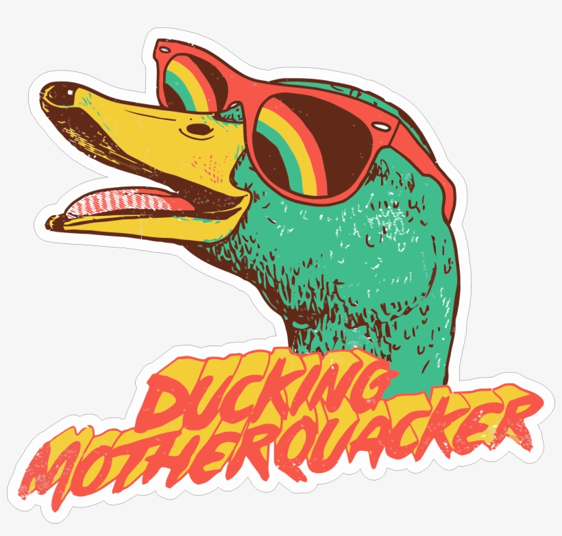 Stickers Vector Graphic Designer Pato De Oculos Escuro Png Image Transparent Png Free Download On Seekpng